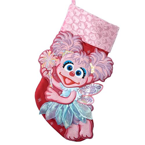 Sesame Street Abby Cadabby Printed Applique Stocking